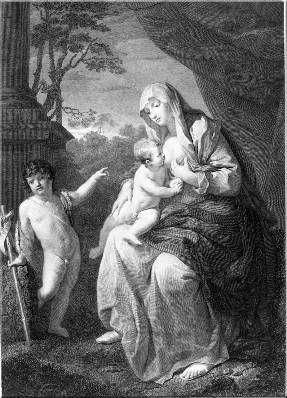 Madonna Tanari. Madonna con Bambino e San Giovannino - Collegio di San Bartolomeo, Modena